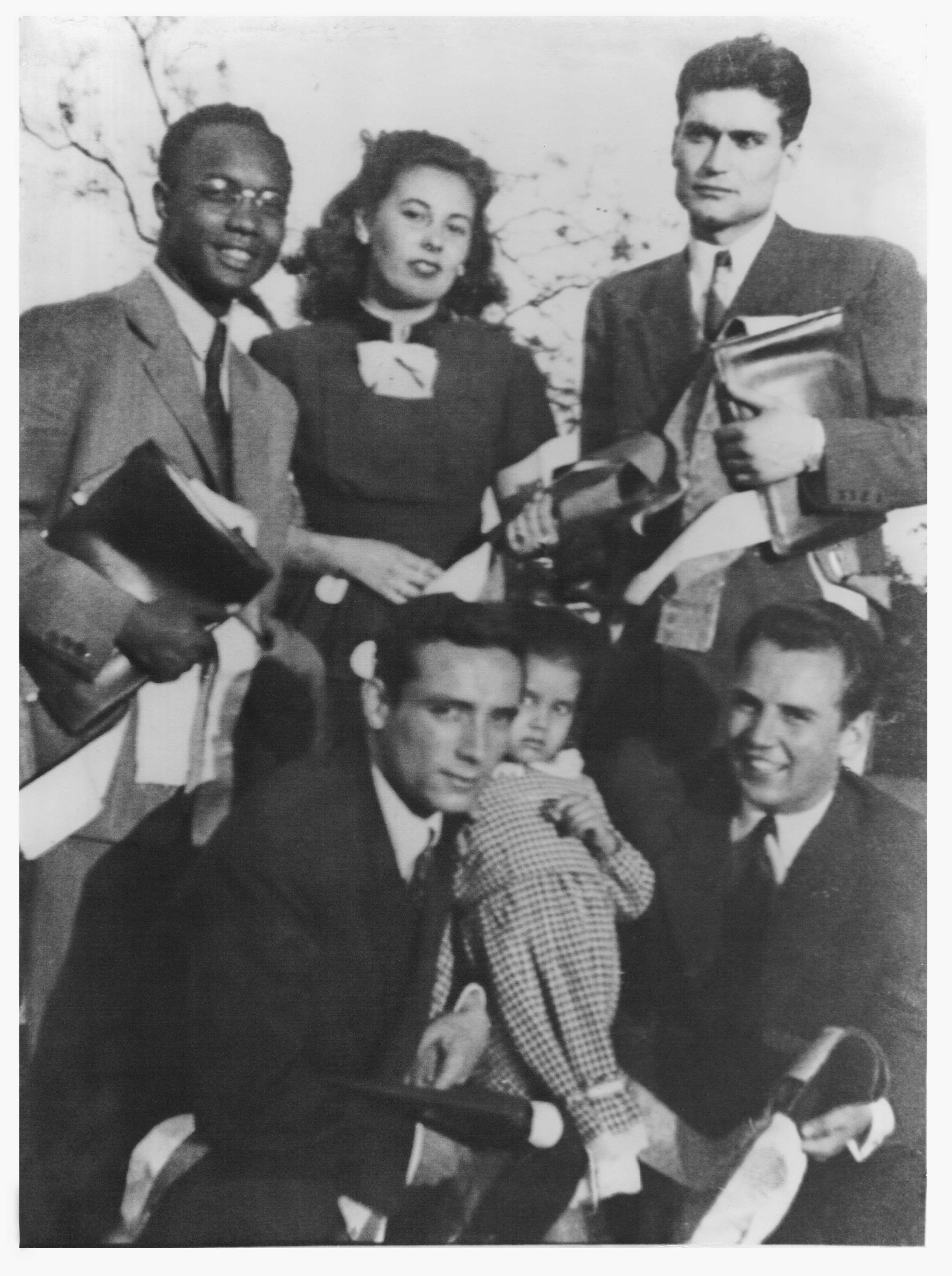 15.Amílcar Cabral em Portugal com colegas do ISA, Lisboa 1947-48