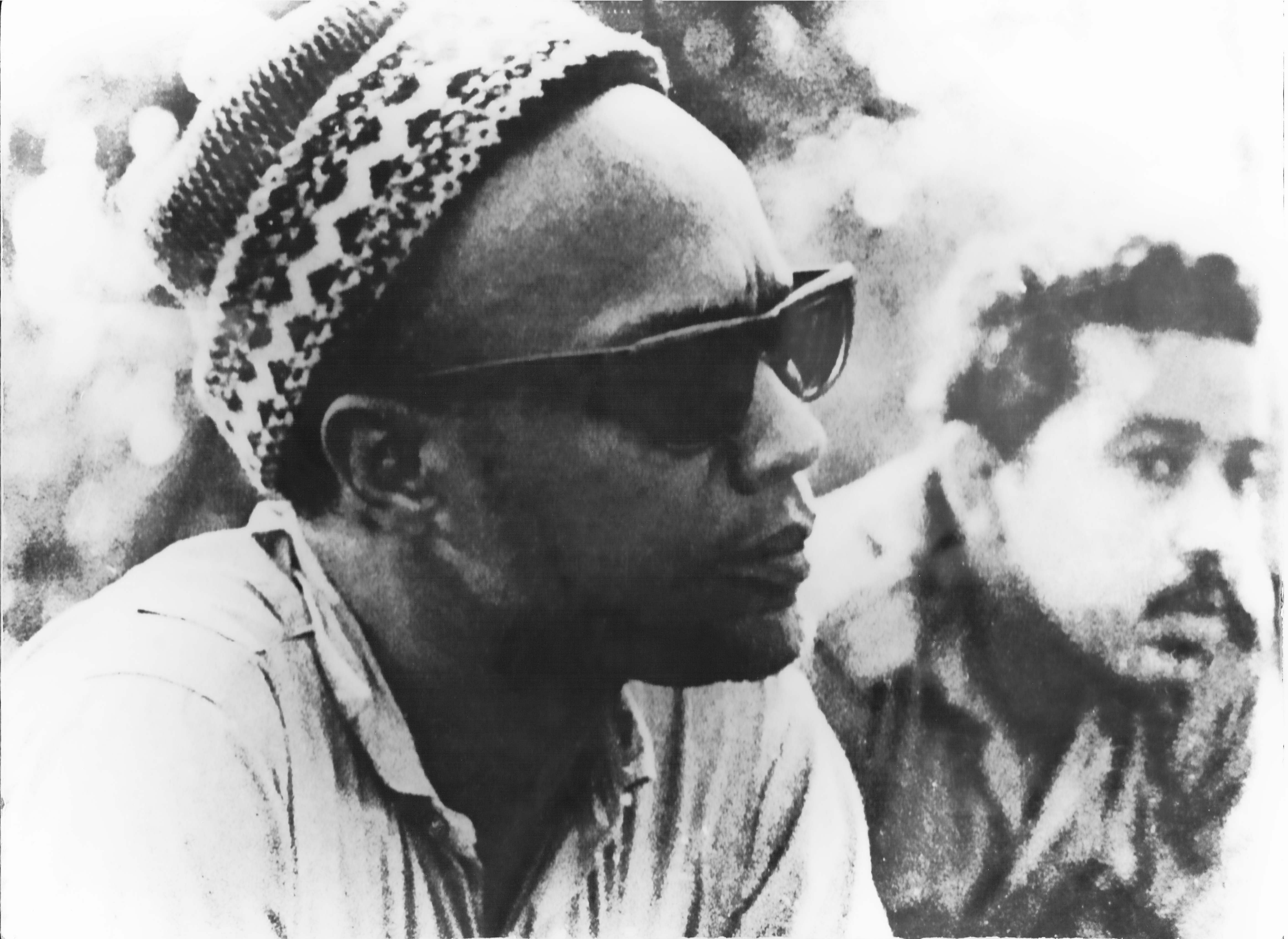 Amilcar Cabral E Pedro Pires Numa Reunião no Leste da Guiné (Boé)