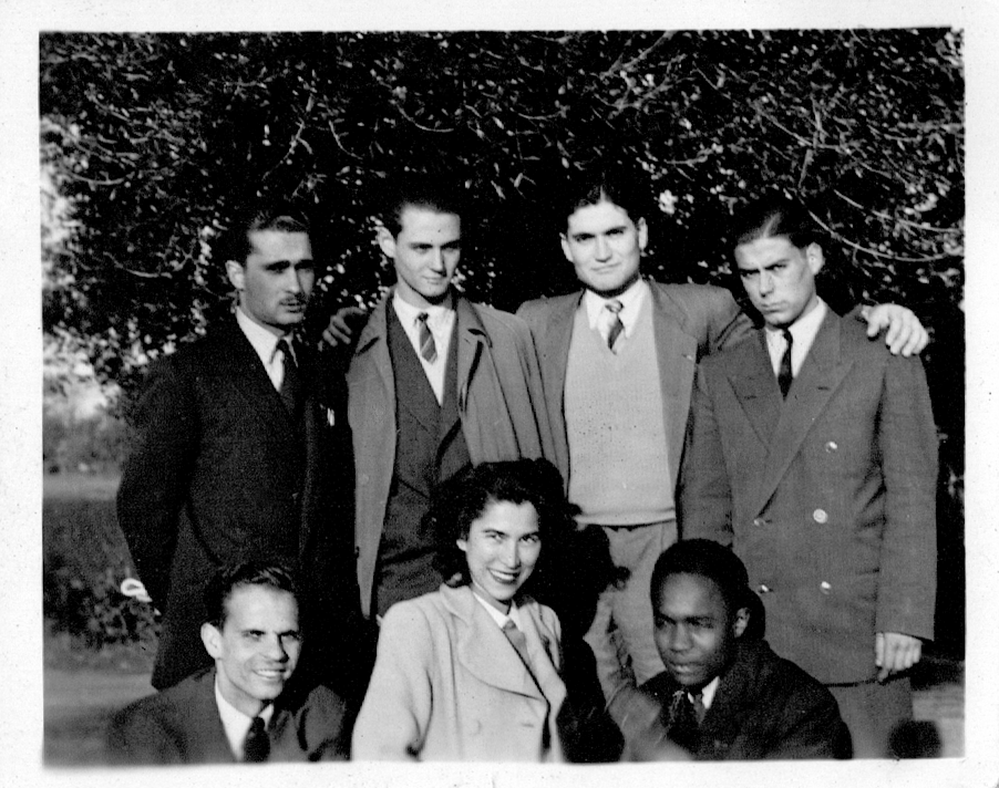 Amilcar Cabral com colegas do Curso de Agronomia-1946
