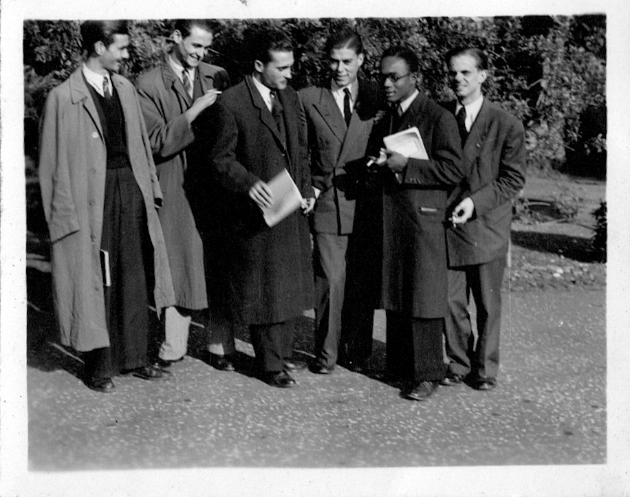 Amílcar Cabral em Portugal com colegas do ISA, Lisboa 1948