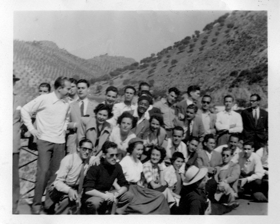 Amilcar cabral com colegas do Curso de Agronomia-1949-50