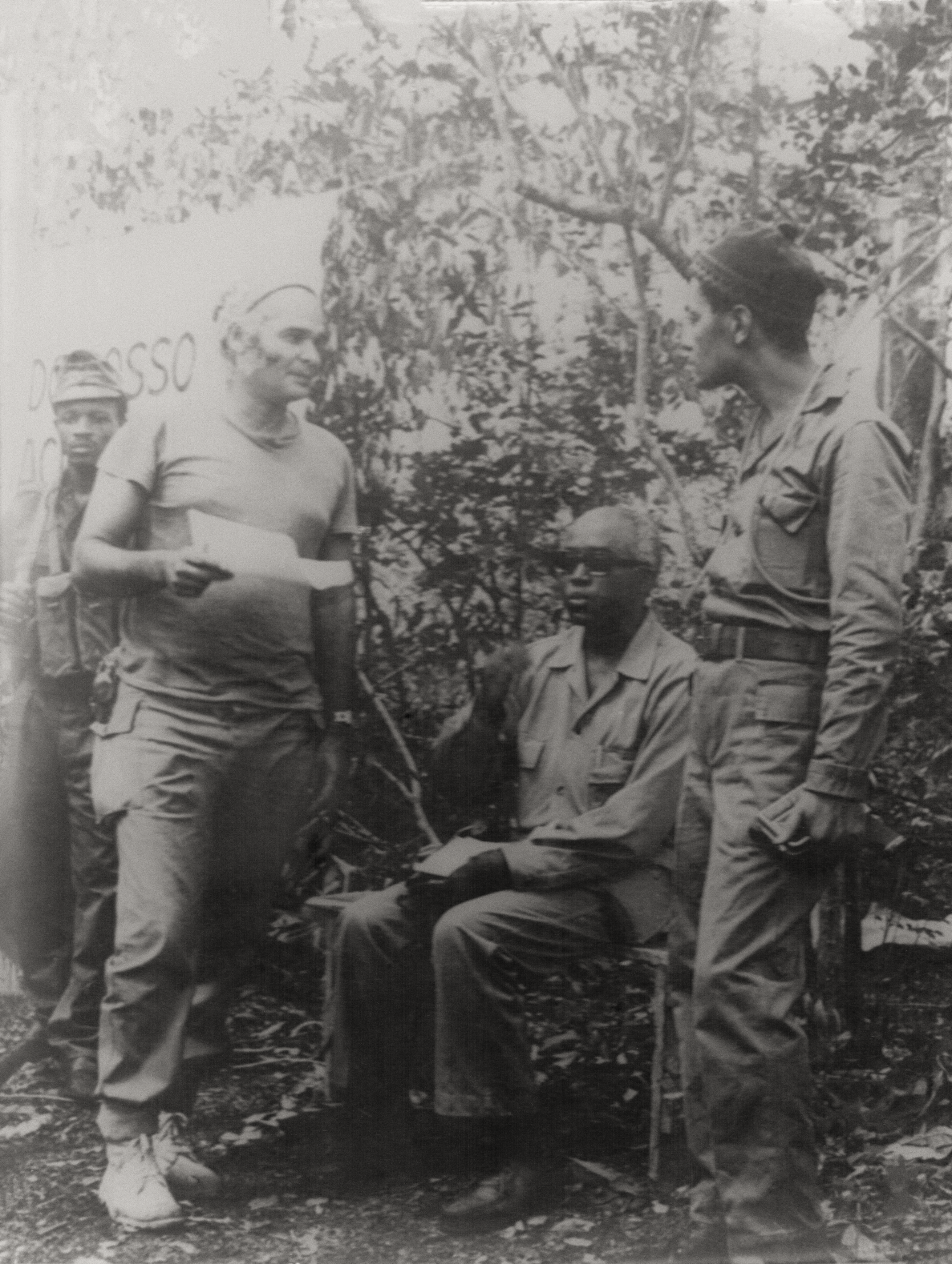 Aristides, Araújo e Boal-Boké 2º Congresso dp PAIGC 1973