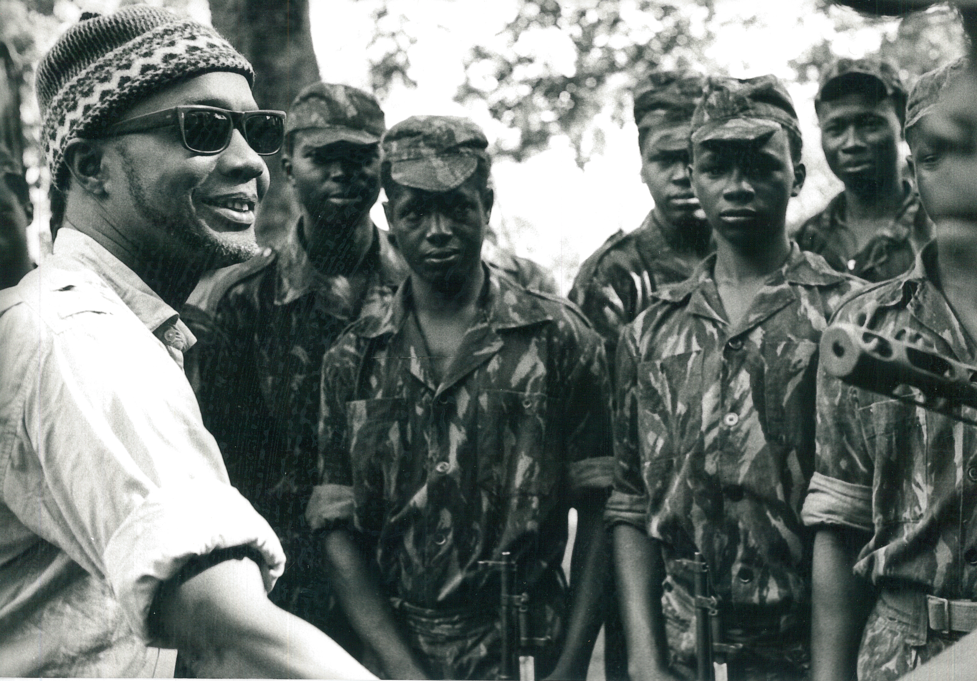 Cabral com Guerrilheiros