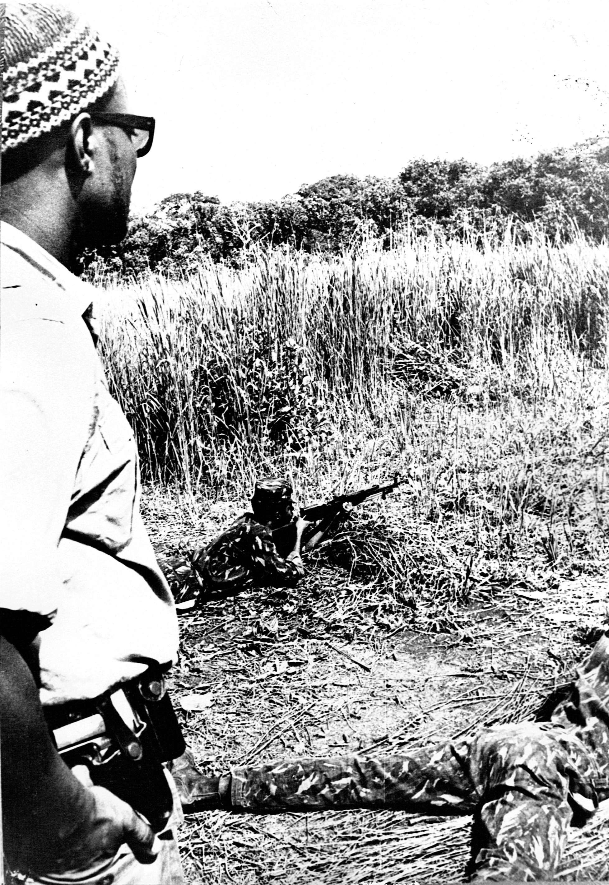 Cabral num campo de treino de Tiro