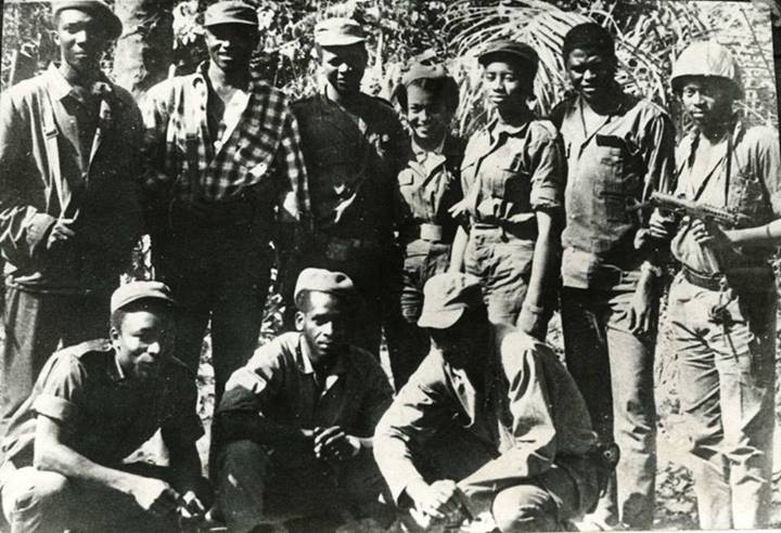 Lucete, Titina, Corona, Julião, Bobo Keita, Laye Seck e Chico Té