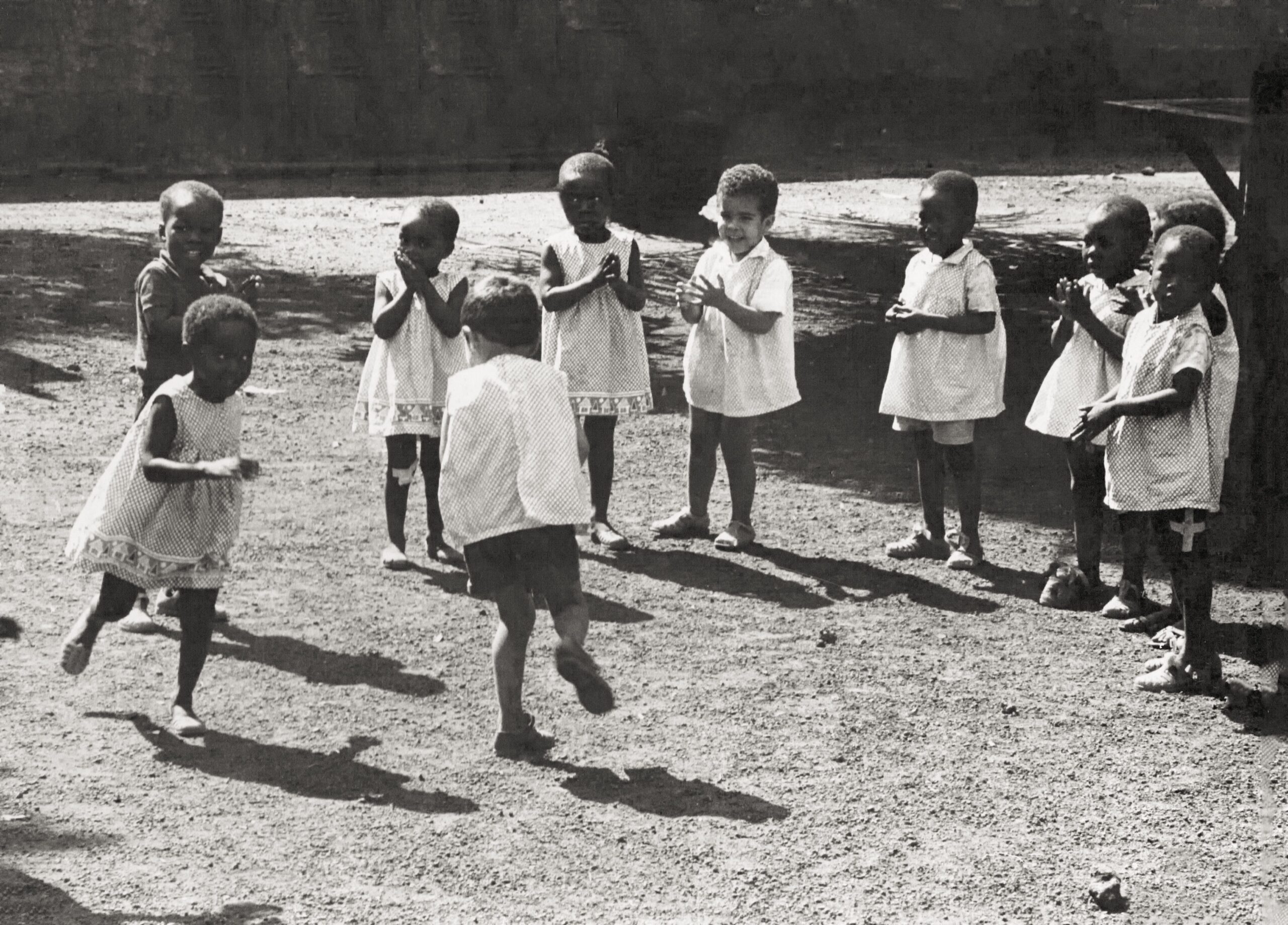Alunos do Jardim de Infância- Versailles-Conakry-1970